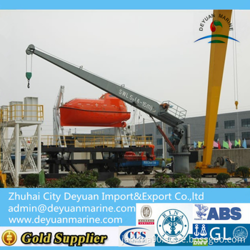 Single Arm Rotary Boat/Raft Davit (with Crane)